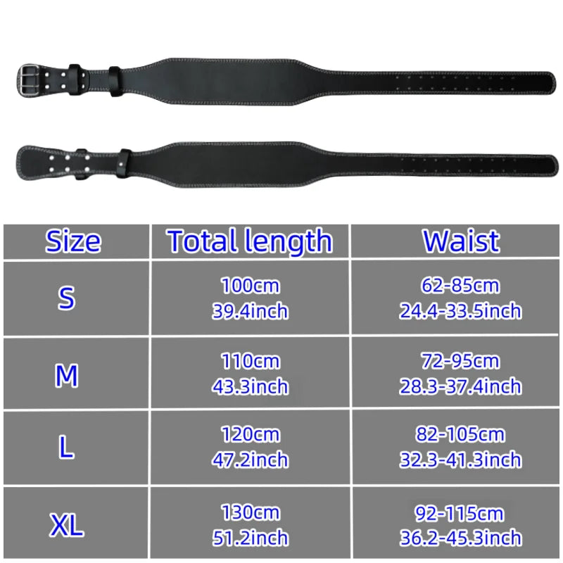 Weight Lifting Belt for Men & Women Gym Weightlifting Belt Powerlifting Belt for Heavy Strength Training for Squat Deadlift