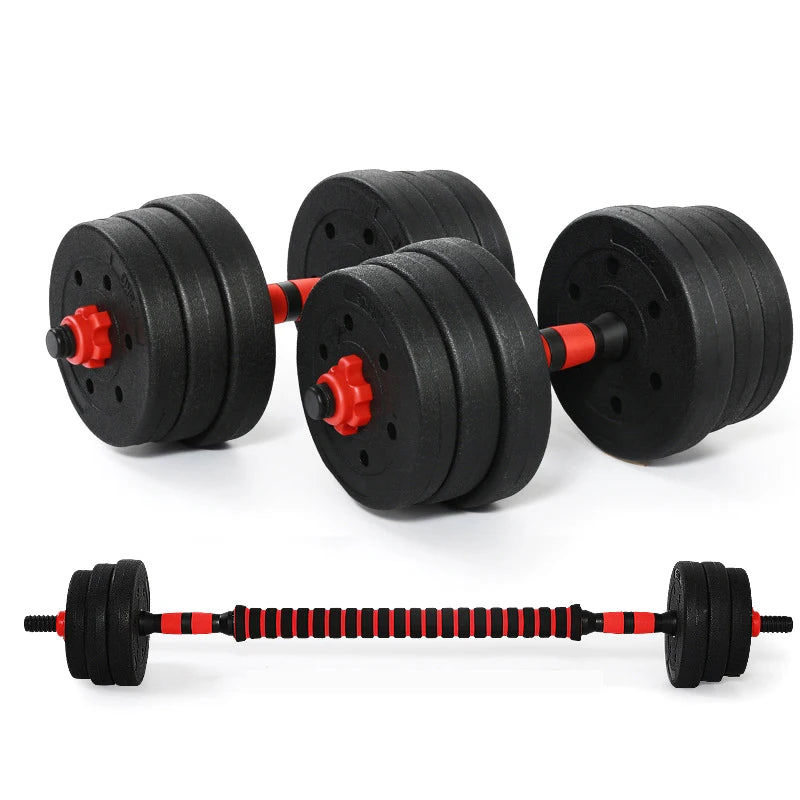 35/40cm Dumbbell Bars With Non-Slip Grip Barbell Handle Weight Set Universal Barbell Bar For Sport Workout Strength Training