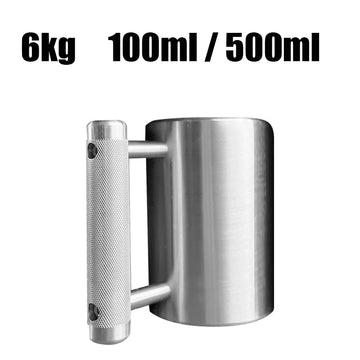 6kg Heavy Mug 13.2lbs Dumbbell AISI304 Stainless Steel Material 100ml 500ml Volume Capacity For Available
