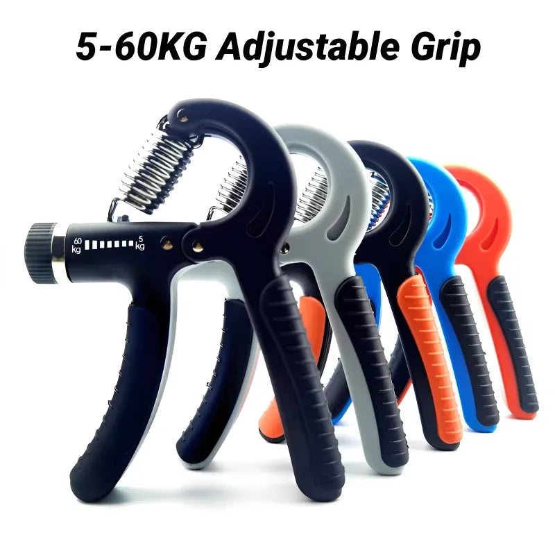 Hand Grip Strengthener Gym Equipment Gripper Forearm Exerciser Grips Exercise Hands And Fingers Trainer Muscle Fitness 5-60KG