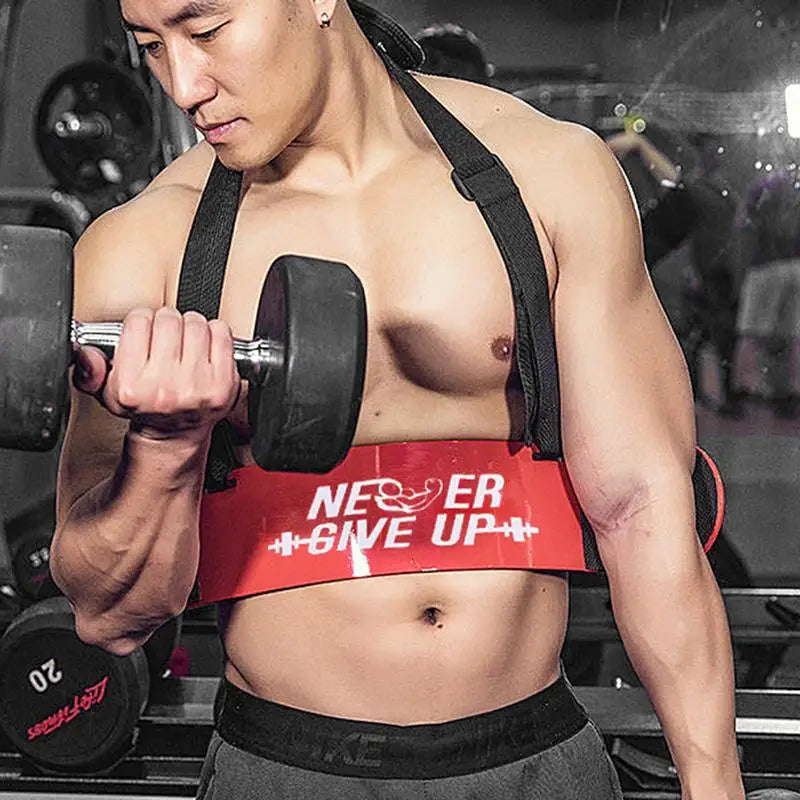 Bicep Arm Blaster Weightlifting Biceps Training Fitness Arm Trainer Biceps Bombers Weightlifting Biceps Training Board Tools #WO